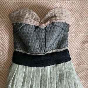 Miu Miu Sweetheart Strapless Dress